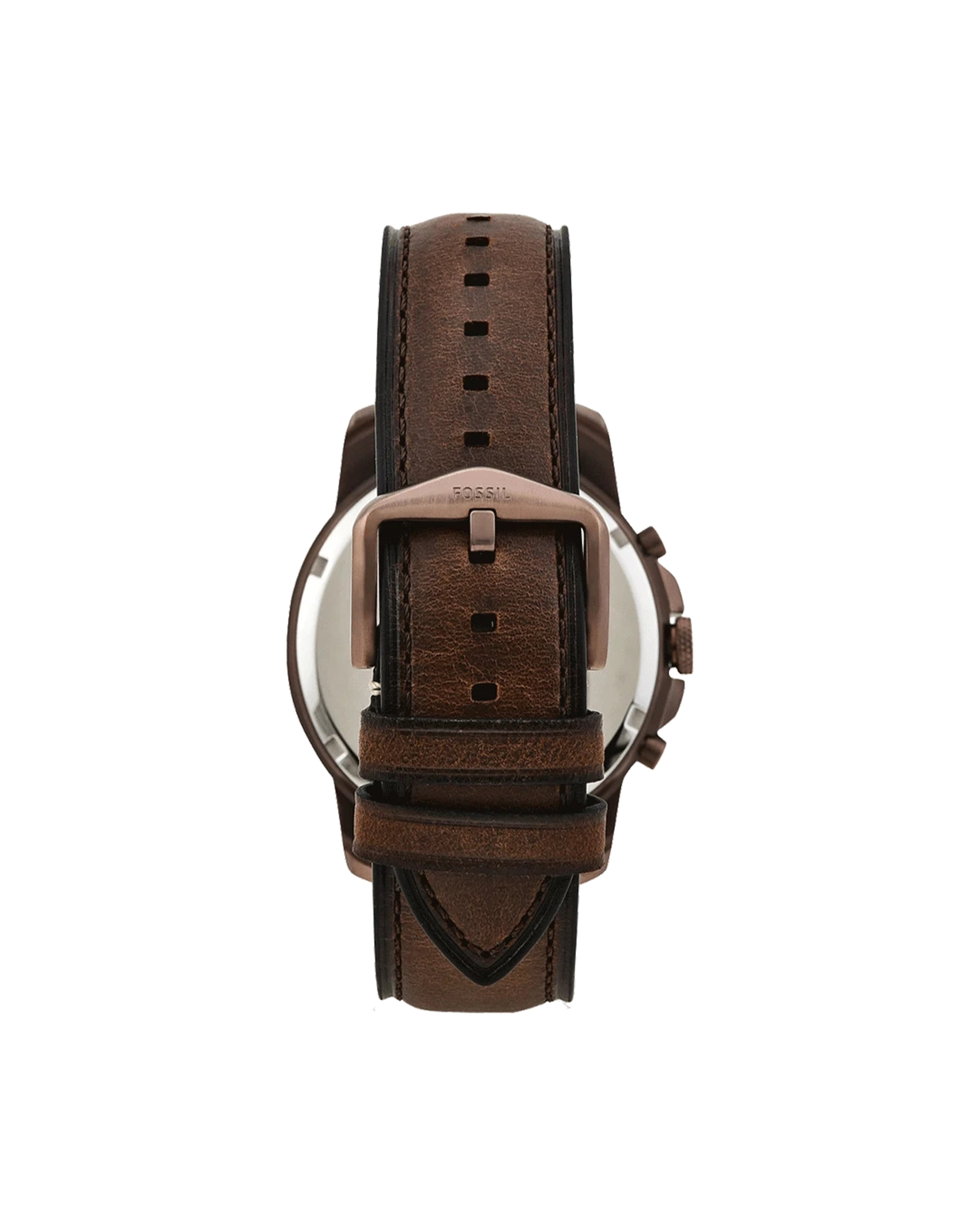 Fossil Brown Leather Strap Men's Watch - FS5344